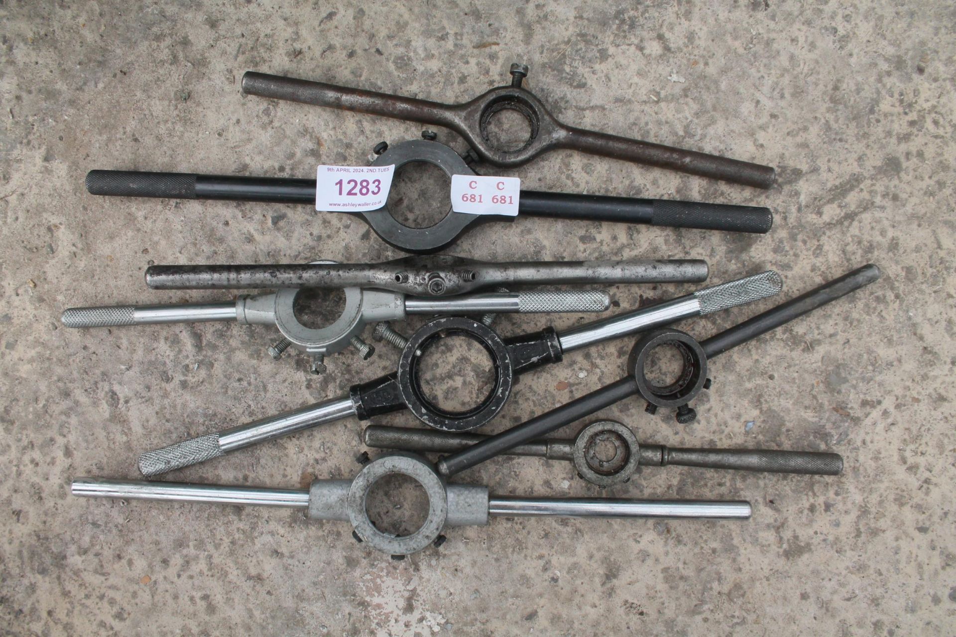 7 DIE WRENCHES NO VAT