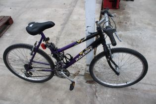 A LADIES RALEIGH BIKE WITH 18 SPEED GEAR SYSTEM