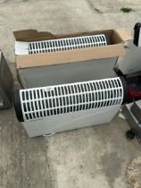 TWO ELECTRIC HEATERS