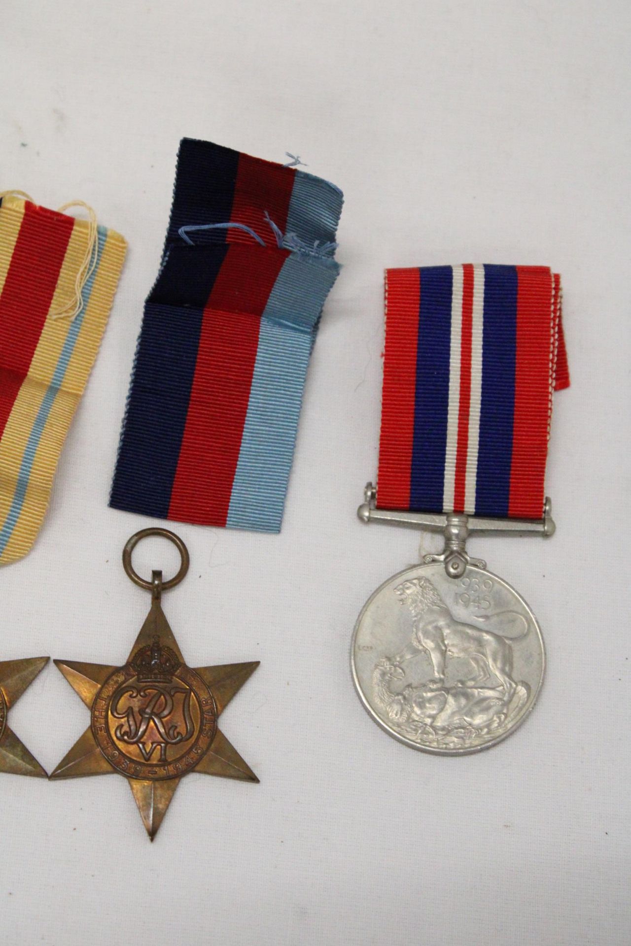 FOUR WW2 MEDALS AND CERTIFICATE - Image 3 of 5