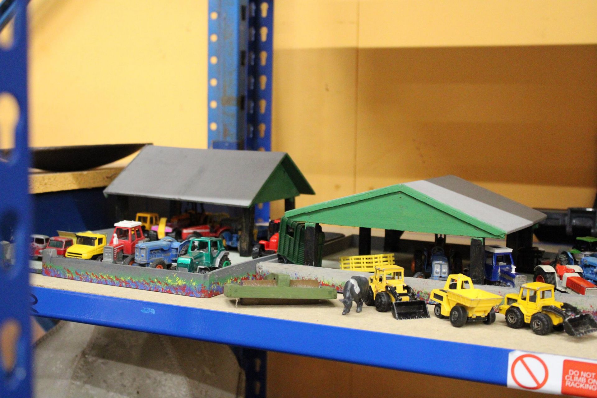A SMALL FARM LAYOUT TO INCLUDE FARM RELATED VEHICLES ETC