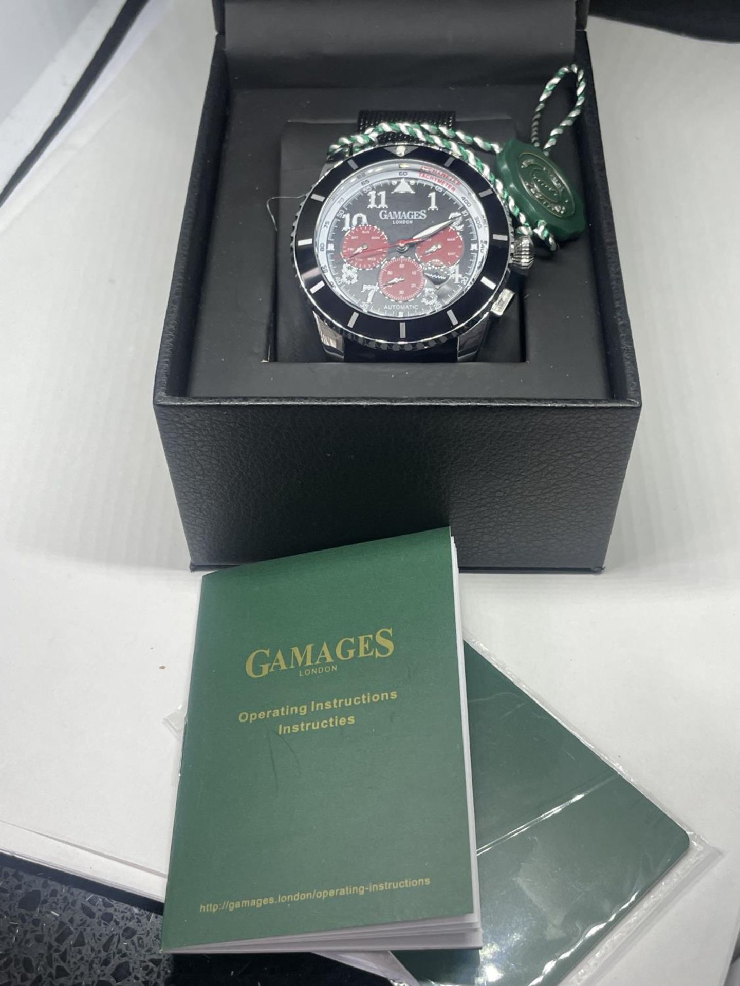 A GAMAGES WRIST WATCH AS NEW - Image 2 of 4