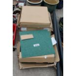 A LARGE QUANTITY OF AS NEW CARPET TILES