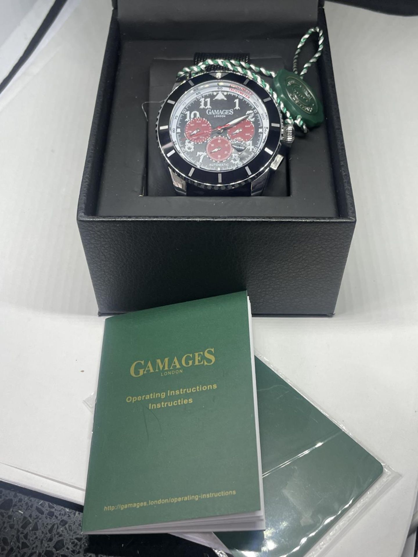A GAMAGES WRIST WATCH AS NEW