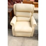A MODERN MIDDLETON ELECTRIC RECLINER CHAIR