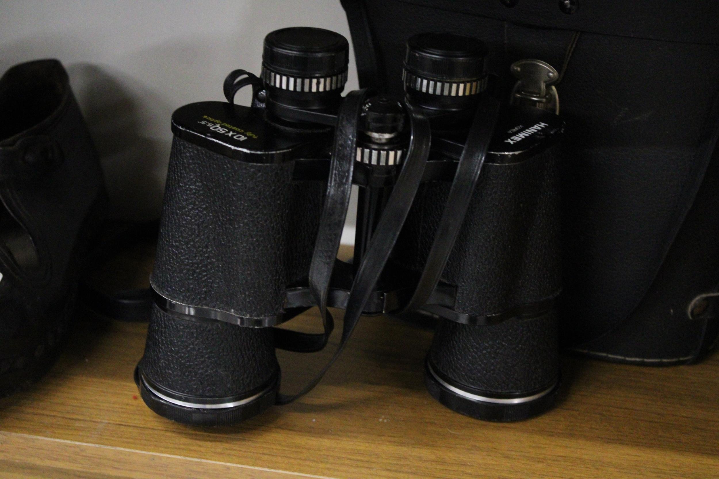 A CASED PAIR OF HANIMEX 10 X 50 BINOCULARS - Image 4 of 6