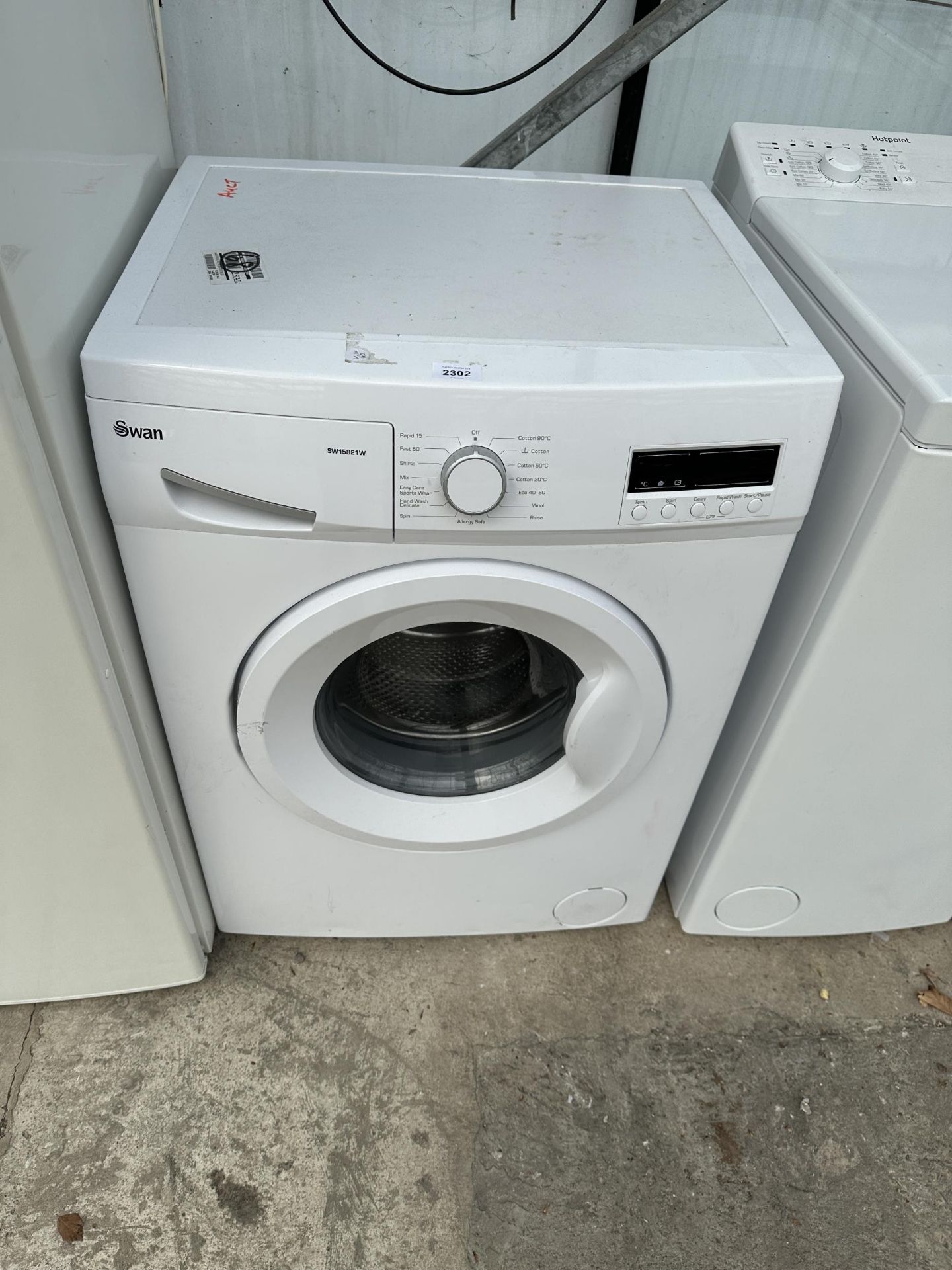 A WHITE SWAN WASHING MACHINE