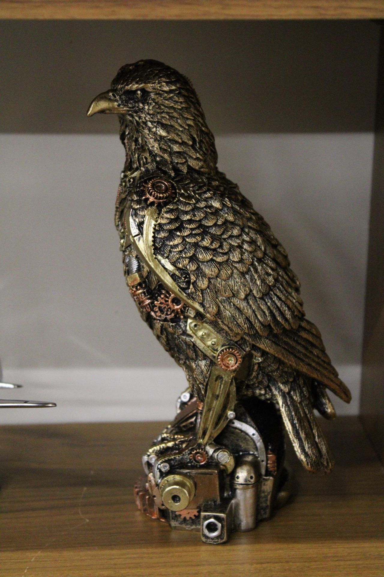 A STEAMPUNK STYLE EAGLE, HEIGHT 23CM - Image 3 of 4