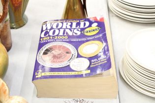 A WORLD COINS BOOK 1901-2000, OVER 2000 PAGES - PRICED 60 DOLLARS