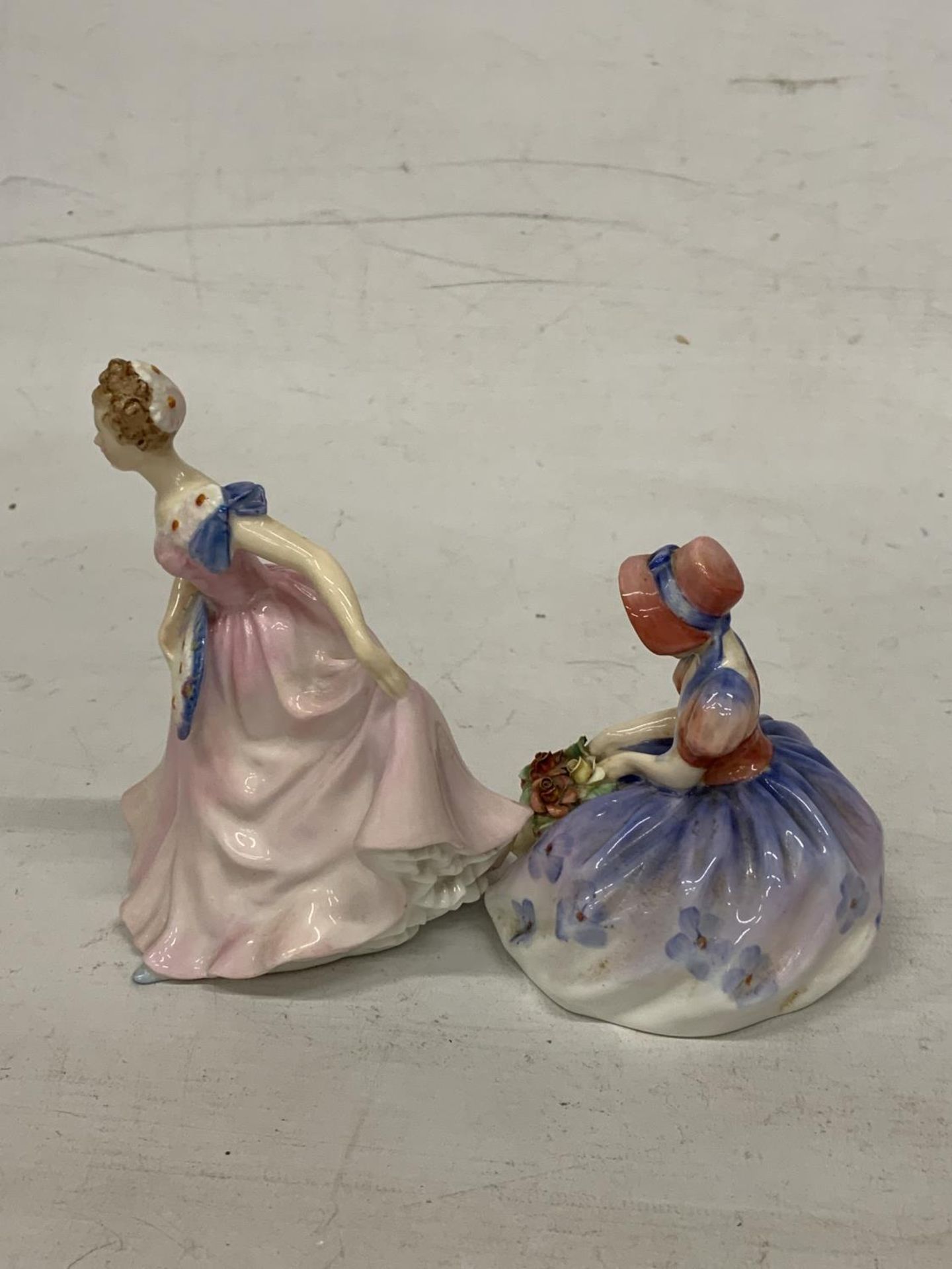 TWO ROYAL DOULTON FIGURINES "INVITATION" HN 2170 AND "MONICA" HN 1467 - Image 3 of 4