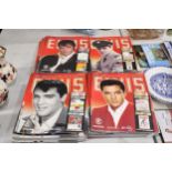 A LARGE QUANTITY OF OFFICIAL COLLECTOR'S EDITIONS, 'ELVIS' BY DEAGOSTINI, IN GOOD CONDITION