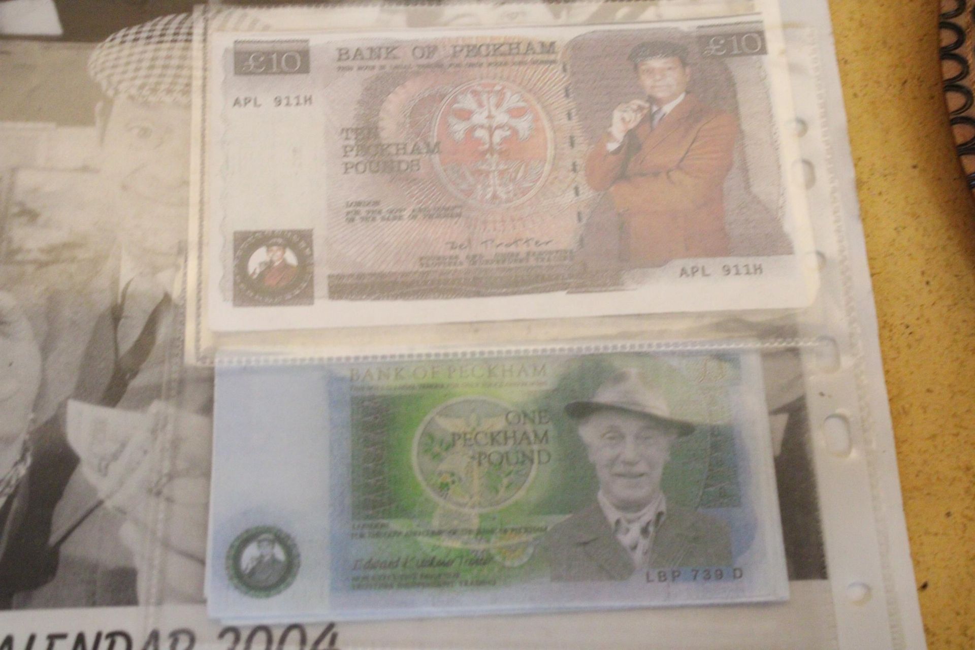 TEN £1 NOTES, ONE £5 NOTE, ONE £10 NOTE AND ONE £20 NOTE FOR THE BANK OF PECKHAM (ONLY FOOLS AND - Image 3 of 4
