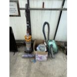 TWO VACUUM CLEANERS TO INCLUDE A DYSON DC50 ETC