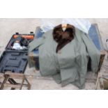 A LADIES FUR COAT AND AFURTHER LADIES JACKET