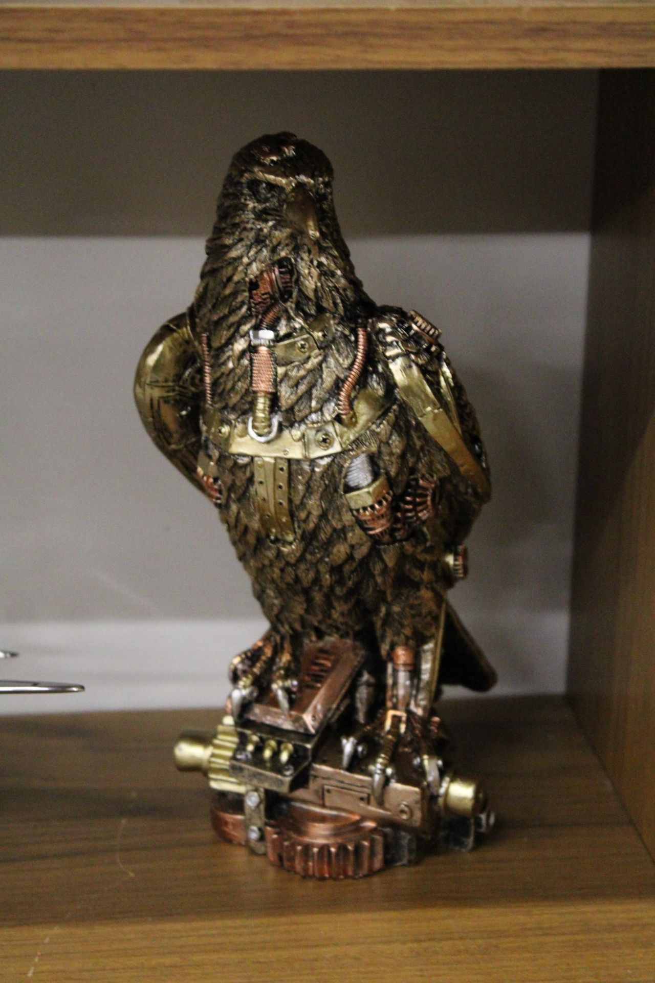A STEAMPUNK STYLE EAGLE, HEIGHT 23CM - Image 2 of 4