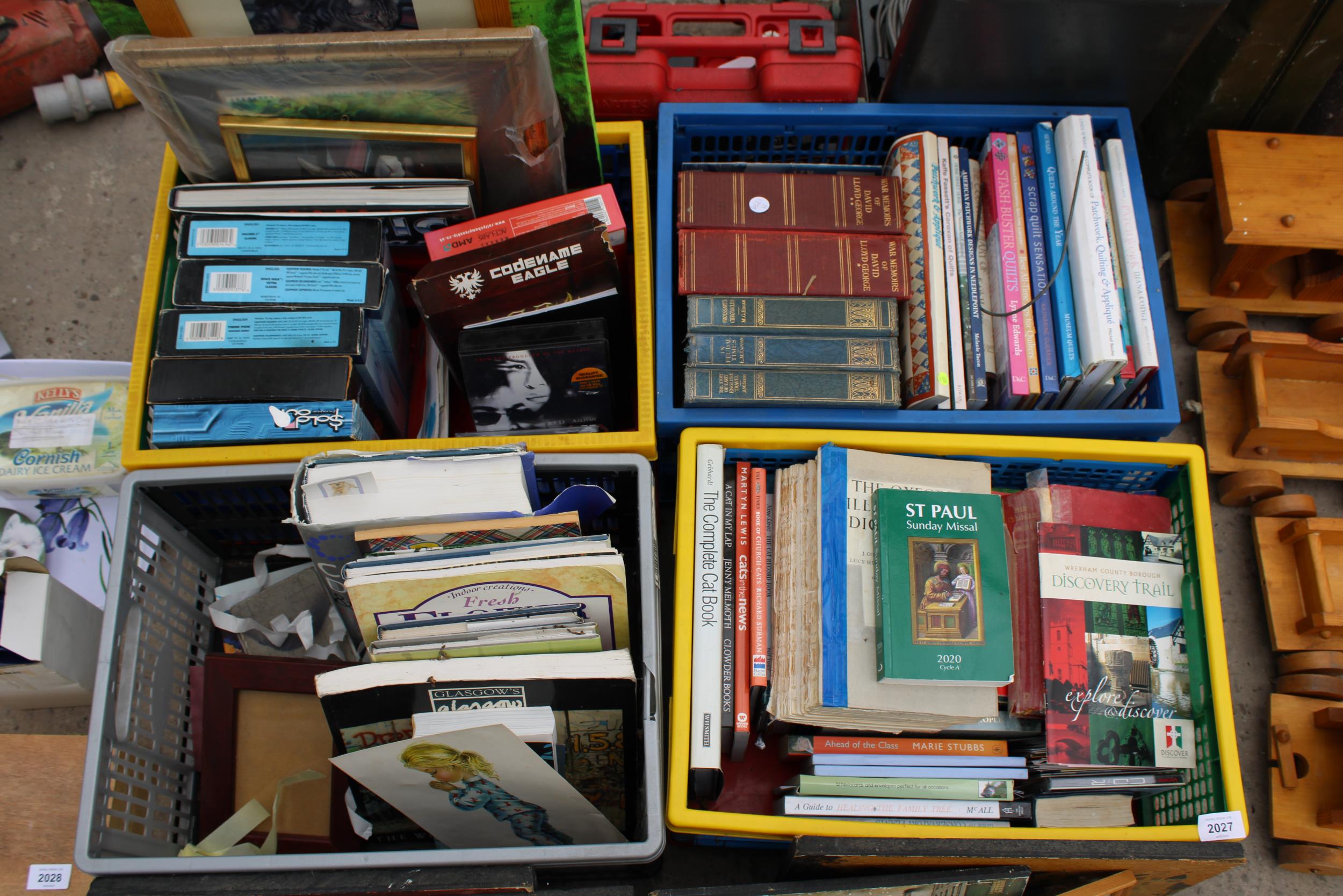 A LARGE ASSORTMENT OF VARIOUS BOOKS - Image 2 of 2