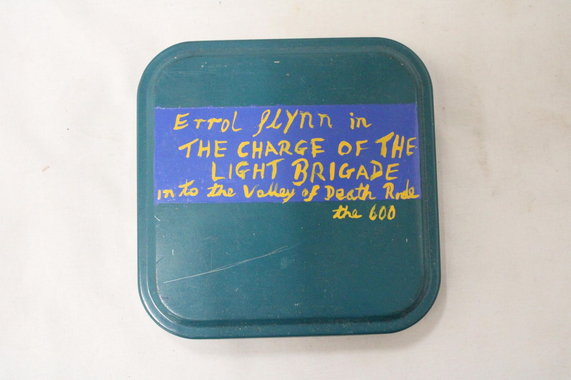 A RARE TINNED TAPE OF ERROL FLYNN IN 'THE CHARGE OF THE LIGHT BRIGADE' - Image 4 of 4