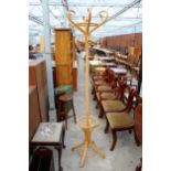 A MODERN BENTWOOD COAT/HAT STAND