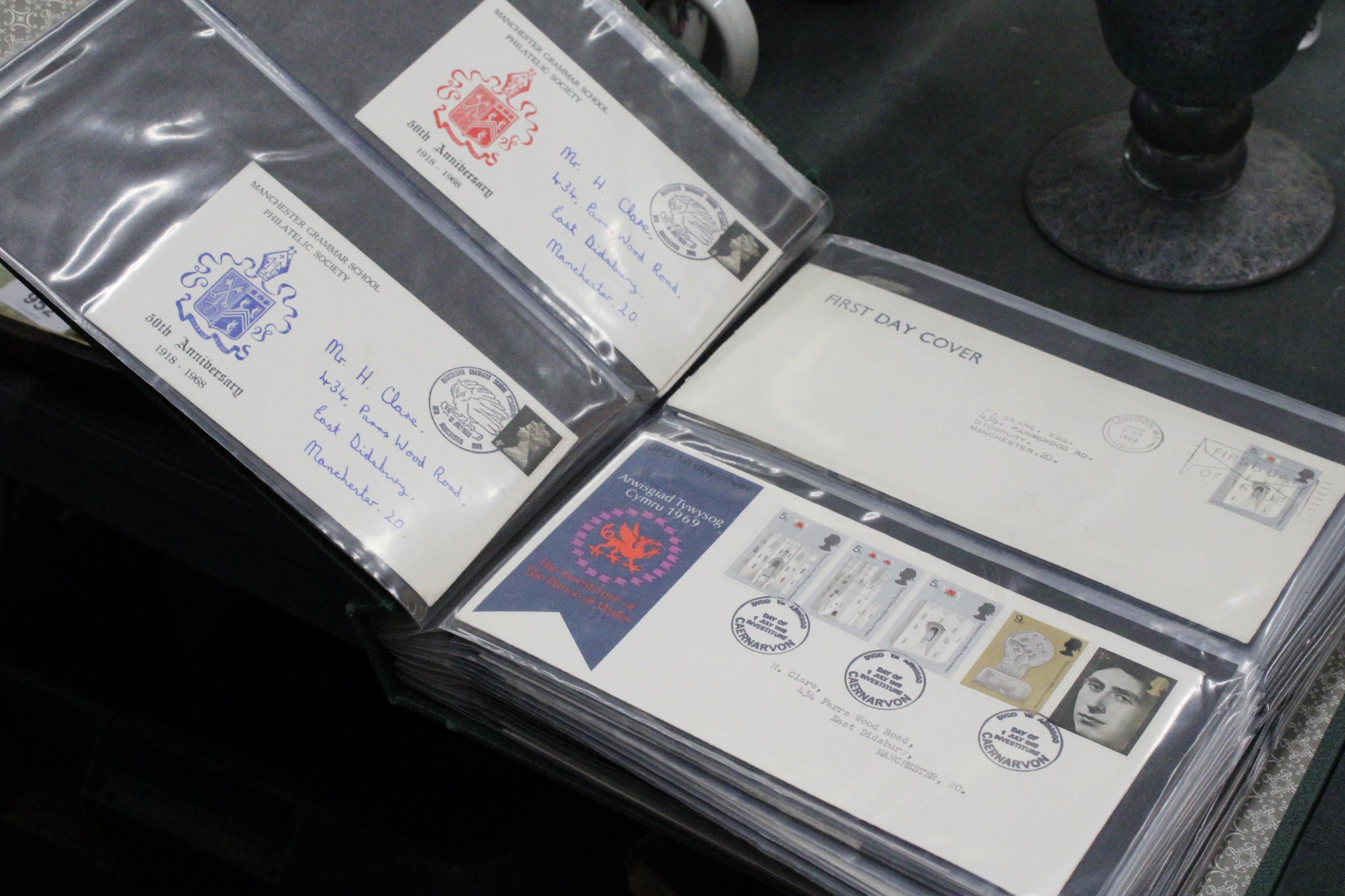 A COLLECTION OF FIRST DAY COVERS AND OTHER STAMPS, IN AN ALBUM - Image 3 of 6