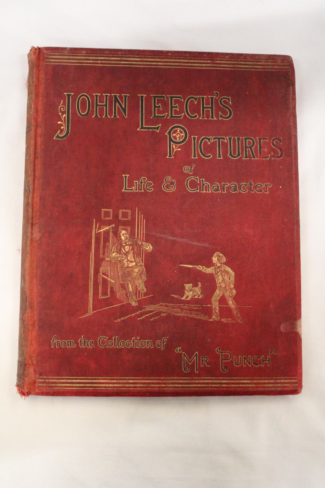 AN ANTIQUARIAN, 1886, COPY OF, JOHN LEECH'S PICTURES OF LIFE AND CHARACTER, FROM THE COLLECTION - Image 2 of 6