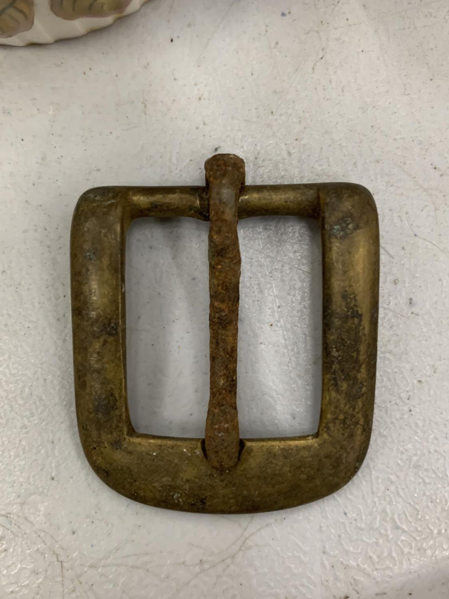 A COLLECTION OF METAL DETECTOR FINDS, BUCKLES - Image 2 of 3