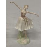 A COALPORT FIGURINE "DAME ANTOINETTE SIBLEY" FROM THE ROYAL ACADEMY OF DANCING COLLECTION