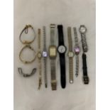 A COLLECTION OF ELEVEN ACCURIST WRISTWATCHES