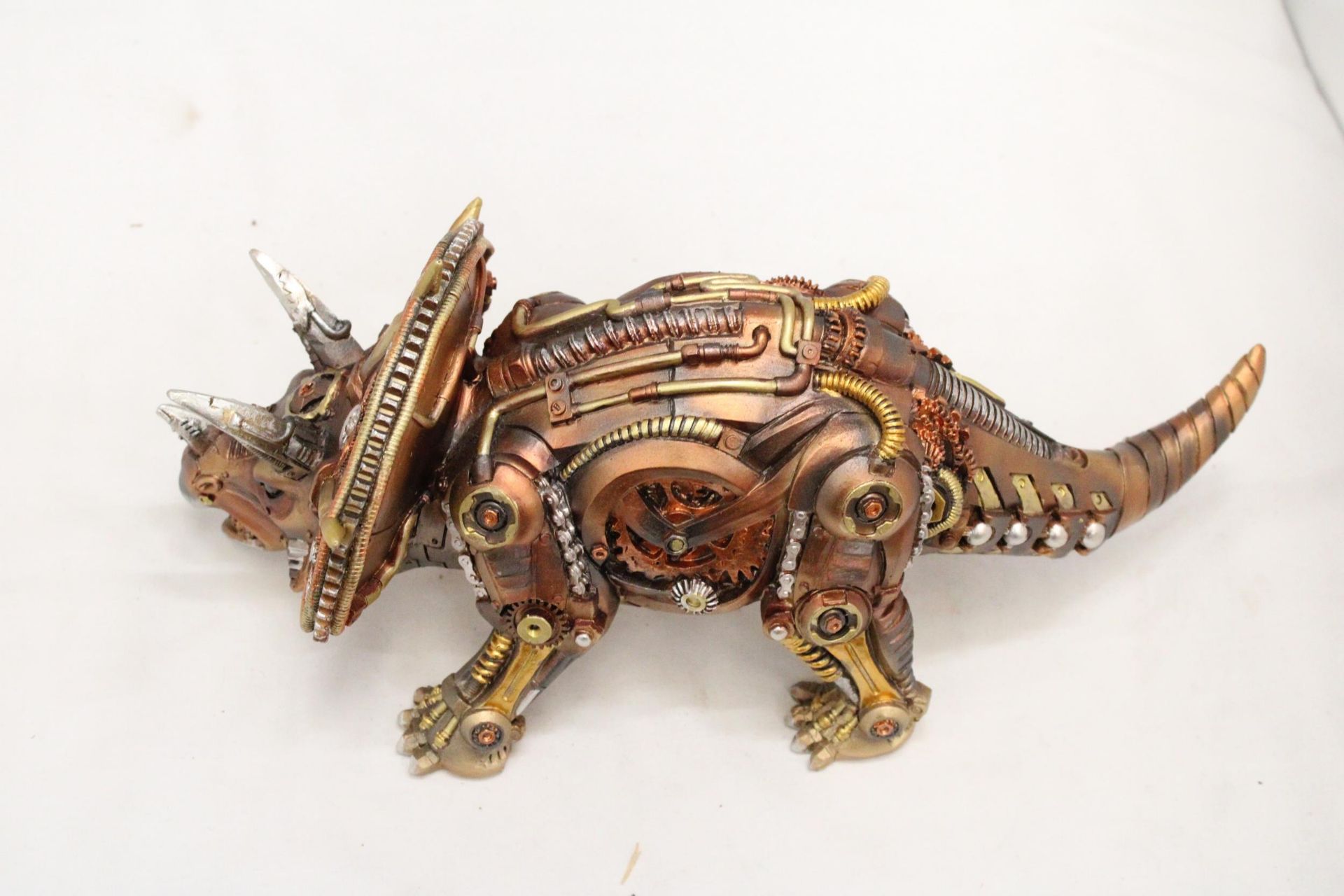A MECHANICAL STYLE TRICERATOPS - Image 5 of 5