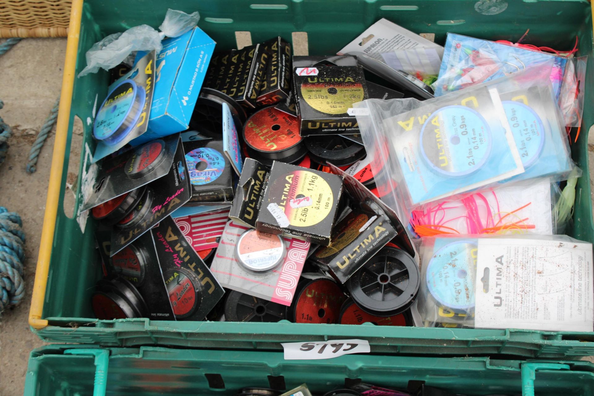 A LARGE QUANTITY OF AS NEW AND PACKAGED FISHING LINE - Image 2 of 3