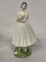 A COALPORT FIGURINE "DAME ALICE MARKOVA" IN THE ROYAL ACADEMY OF DANCING COLLECTION LIMITED