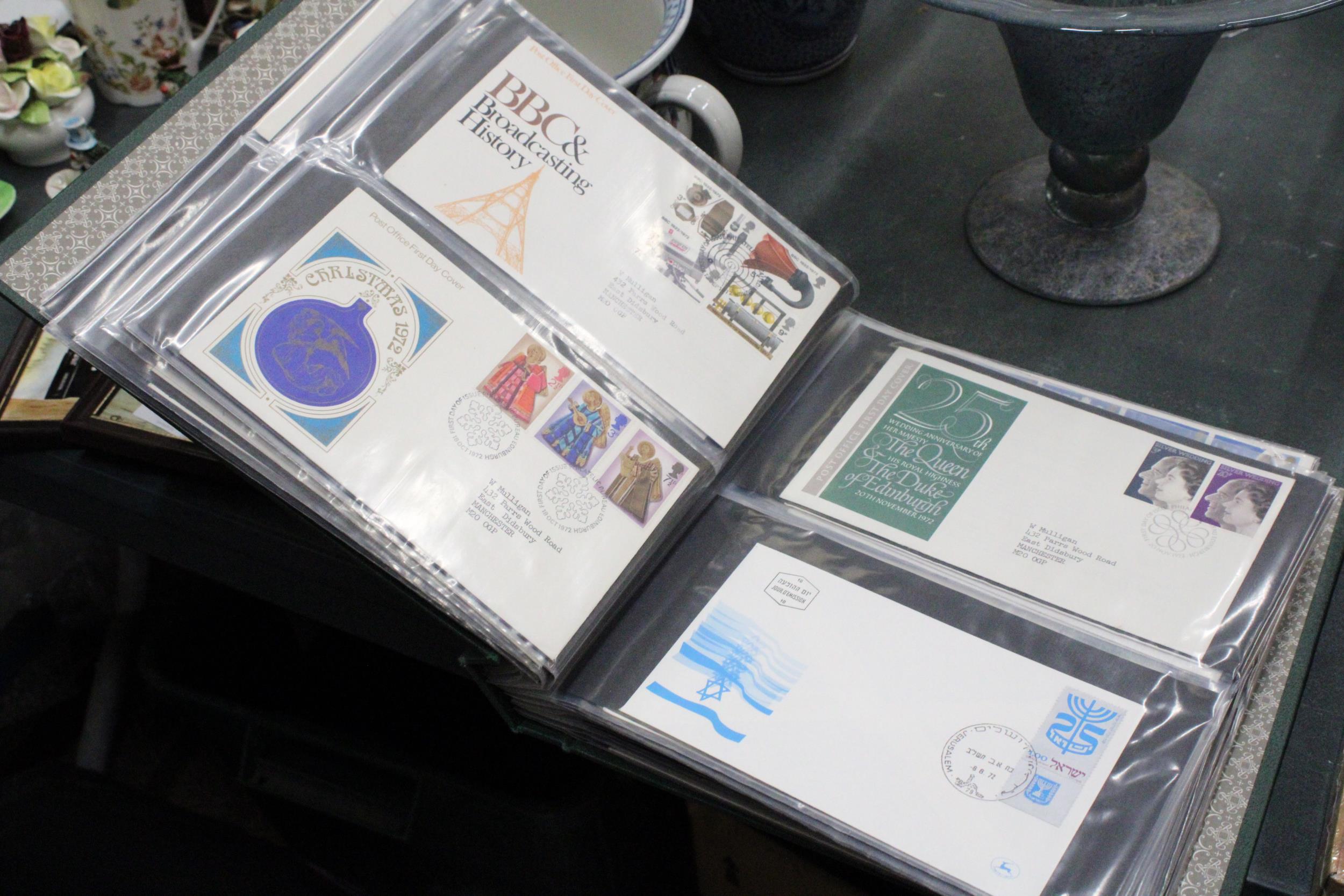 A COLLECTION OF FIRST DAY COVERS AND OTHER STAMPS, IN AN ALBUM - Image 6 of 6