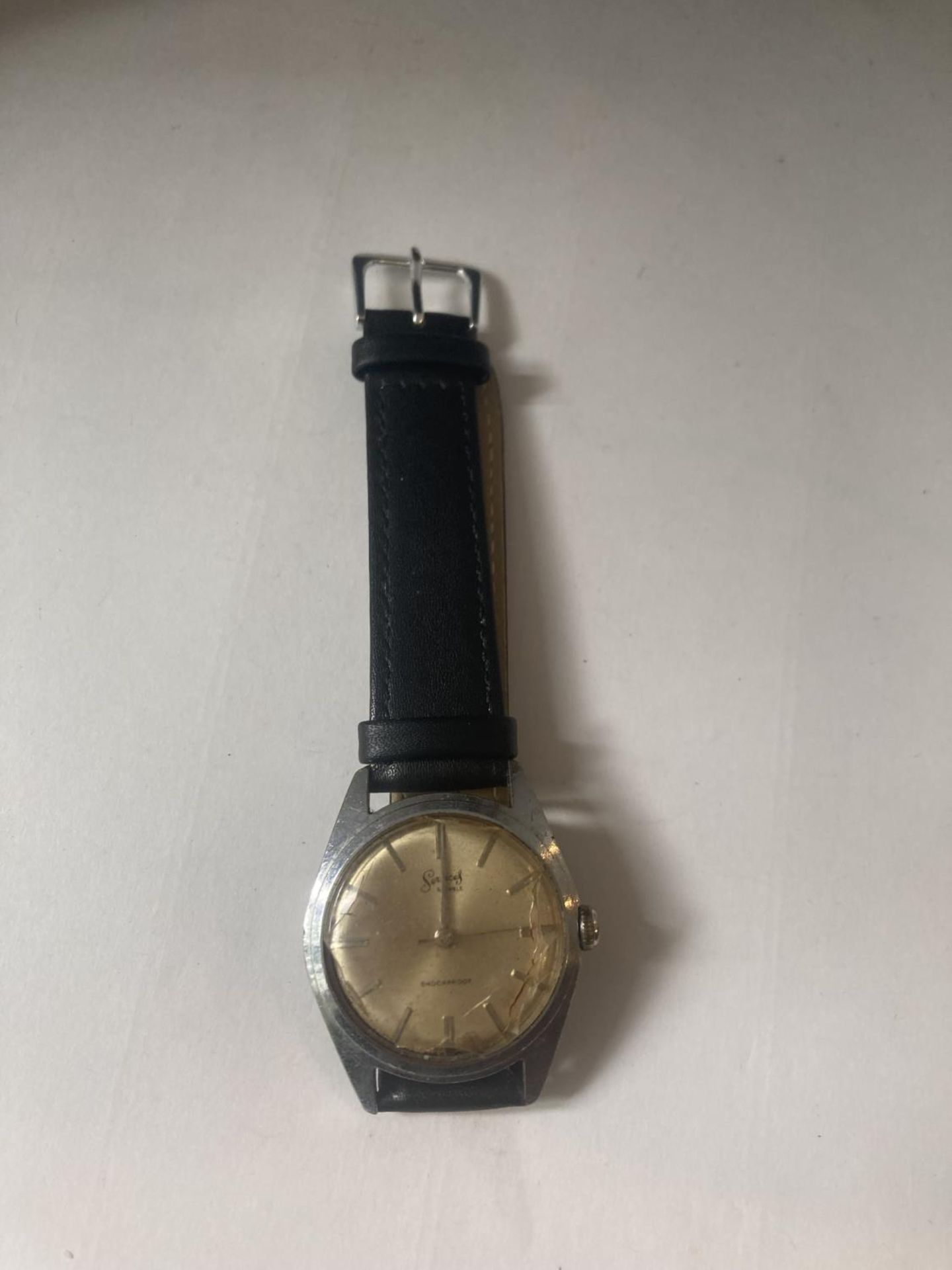 A MILITARY SERVICES WATCH [BELIEVED TO BE IN WORKING ORDER - NO WARRANTY GIVEN ] - Image 2 of 6