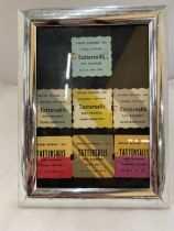 A COLLECTION OF FRAMED, EPSOM, RACING PASSES, 1949-1954