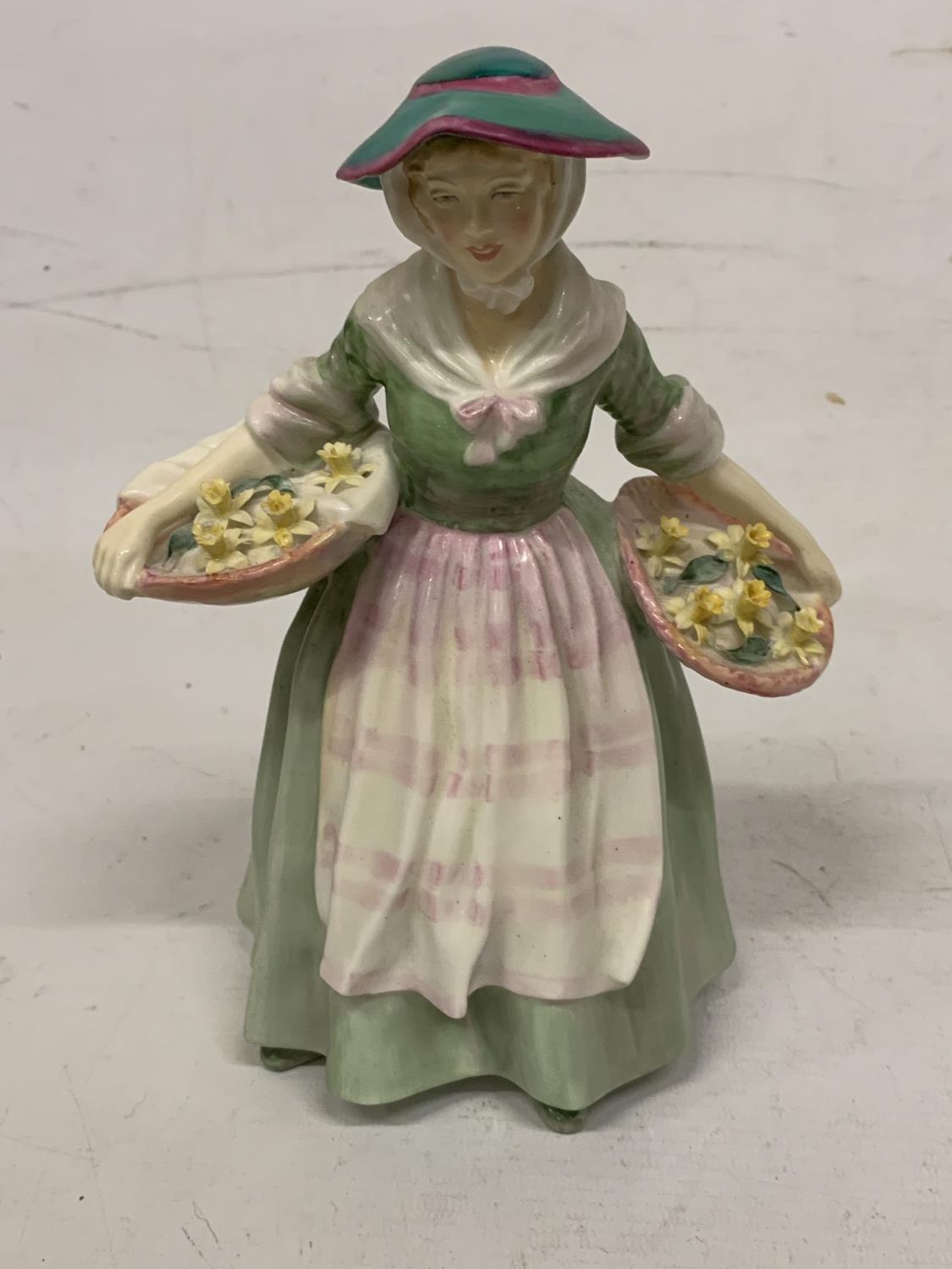 A ROYAL DOULTON FIGURINE "DAFFY DOWN DILLY" HN 1712