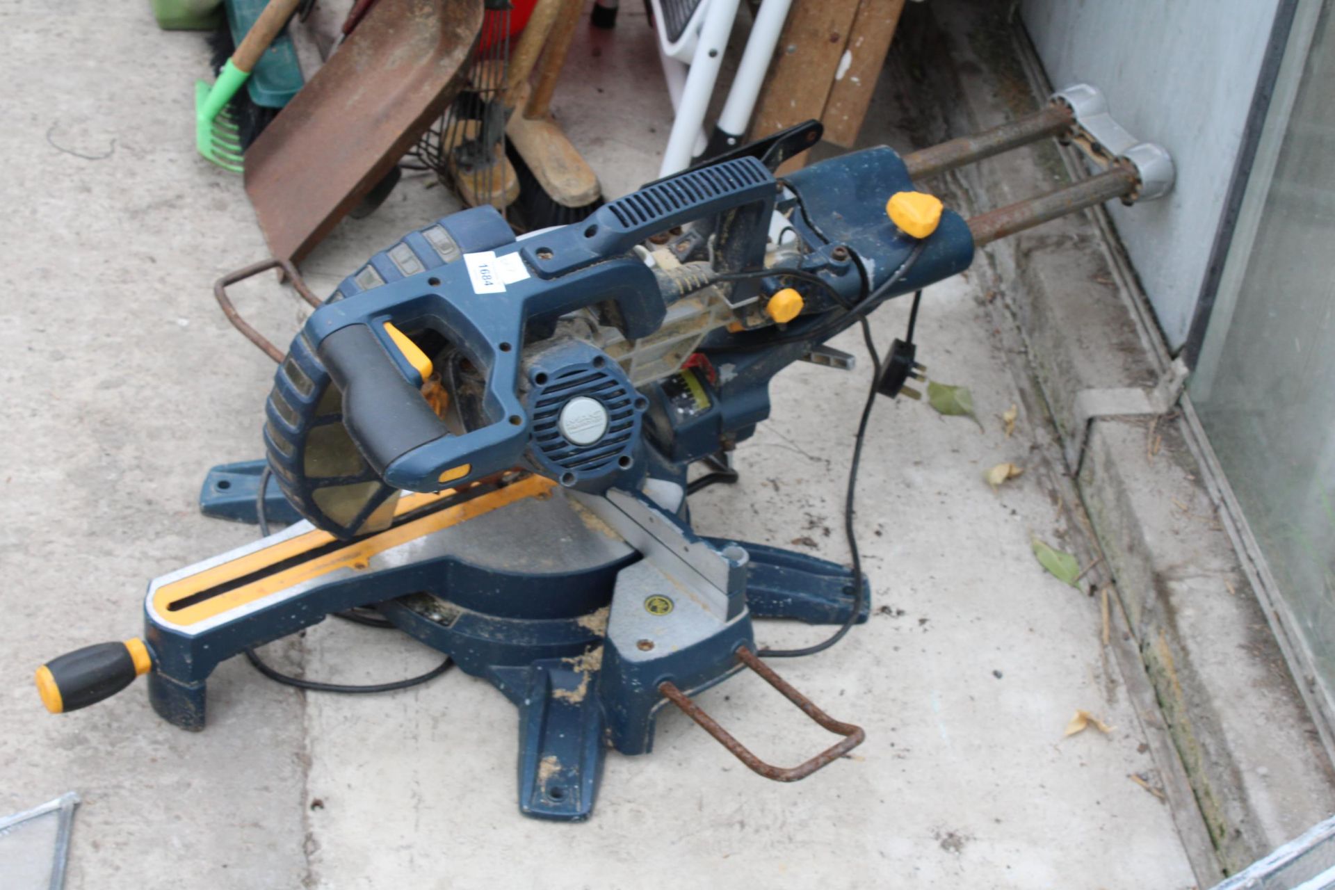 A MACALLISTER ELECTRIC COMPOUND MITRE SAW - Image 2 of 2