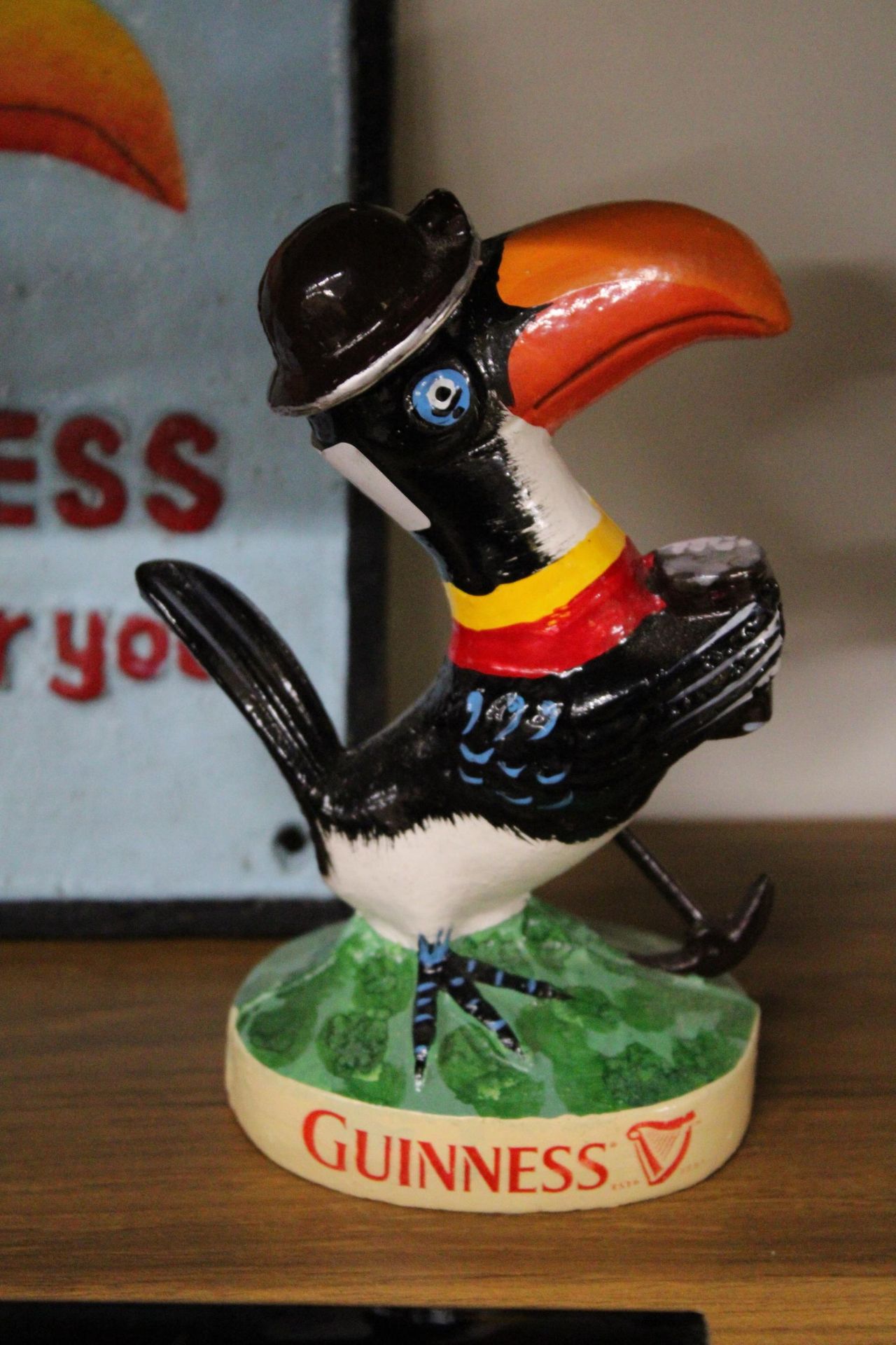 A CAST GUINNESS TOUCAN, HEIGHT 16CM - Image 3 of 4