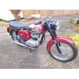 A 1964 BSA 500 TWIN MOTORCYCLE - ON A V5C, VENDOR STATES GOOD STARTER AND RUNNER, FROM A PRIVATE
