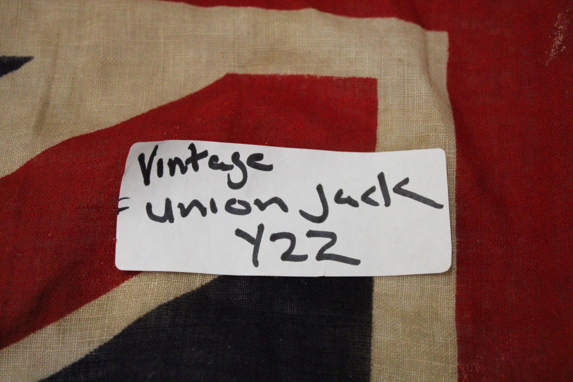 A VINTAGE UNION JACK, 60CM X 40CM - Image 2 of 4