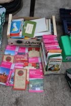 A LARGE ASSORTMENT OF ORDNANCE SURVEY MAPS AND FURTHER POCKET MAPS
