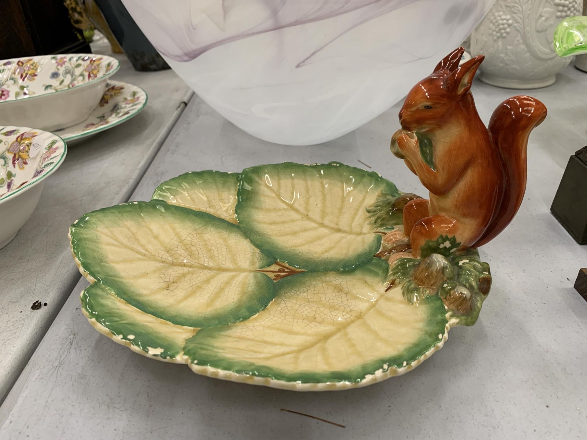 A MINTON SQUIRREL DISH - Image 2 of 3