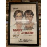 A GENUINE LONDON WEST END POSTER ALMEIDA THEATRE "MARY STUART" - 25 x 22 INCH