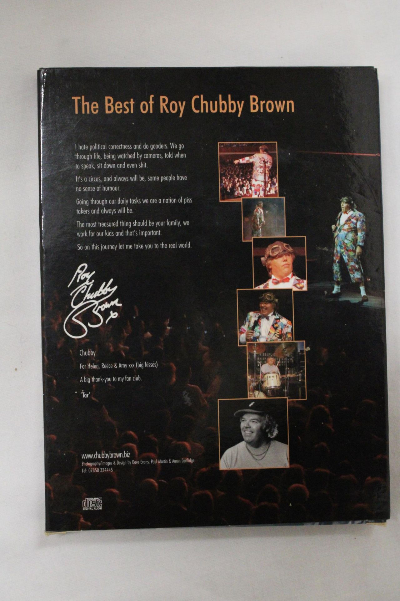 A SPECIAL DOUBLE COLLECTORS EDITION DVD OF THE BEST OF ROY CHUBBY BROWN, SIGNED TO THE FRONT - Image 4 of 4