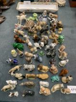 A LARGE COLLECTION OF VINTAGE WADE WHIMSIES