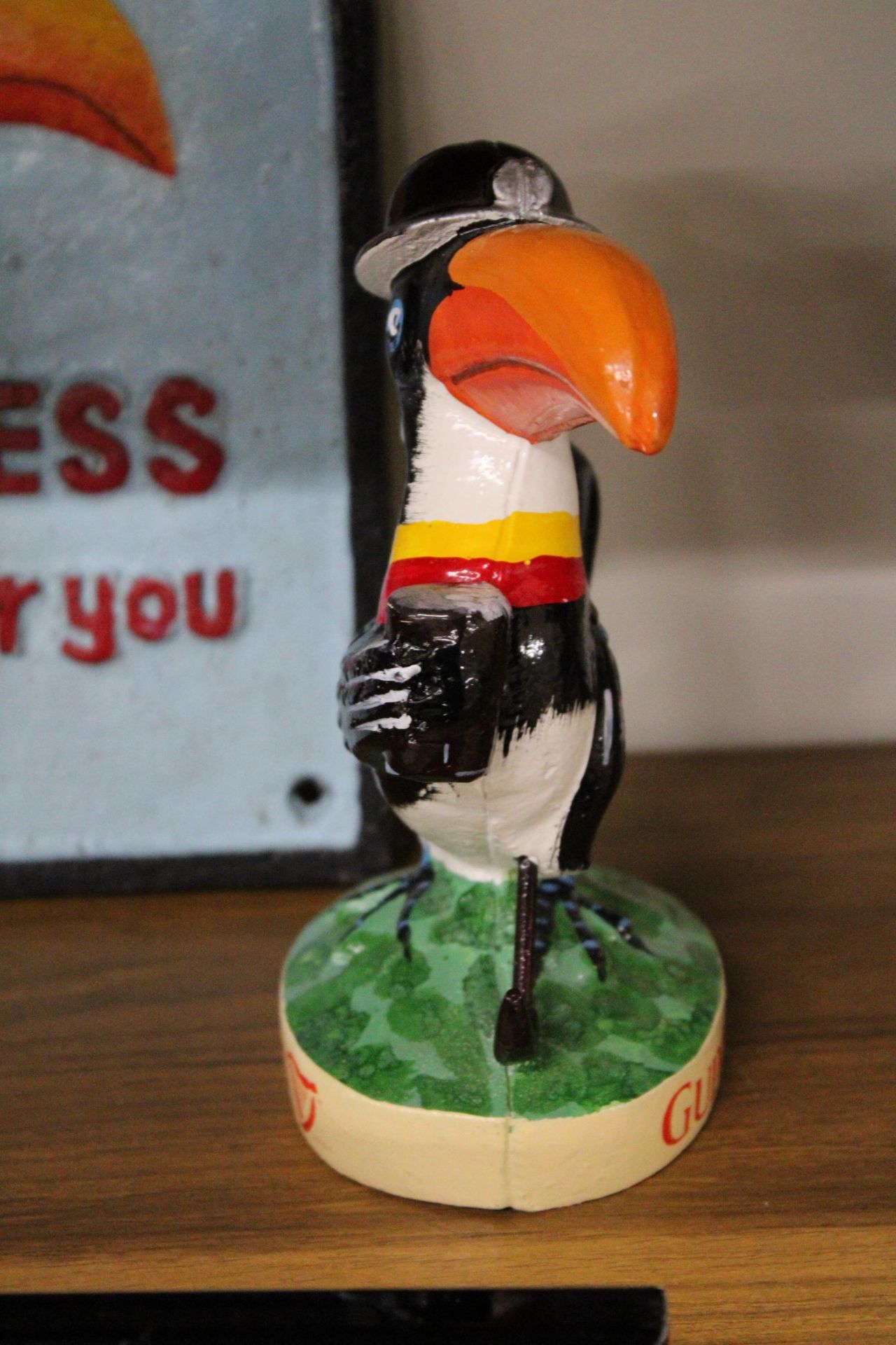 A CAST GUINNESS TOUCAN, HEIGHT 16CM - Image 2 of 4