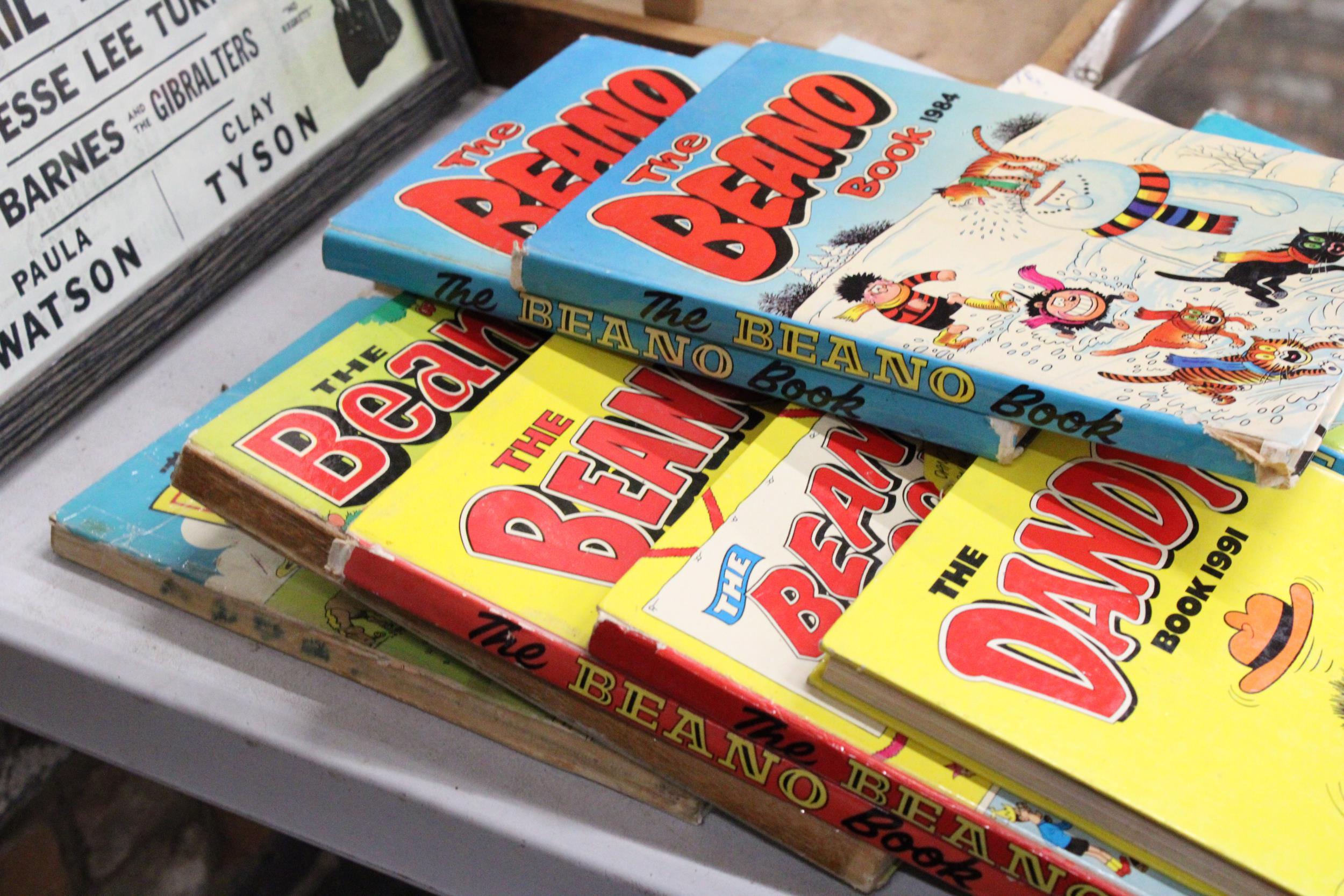 ELEVEN BEANO ANNUALS AND ONE DANDY - 1972 - 1997 - Image 5 of 6
