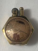 A 1937 ONE PENNY TRENCH ART LIGHTER
