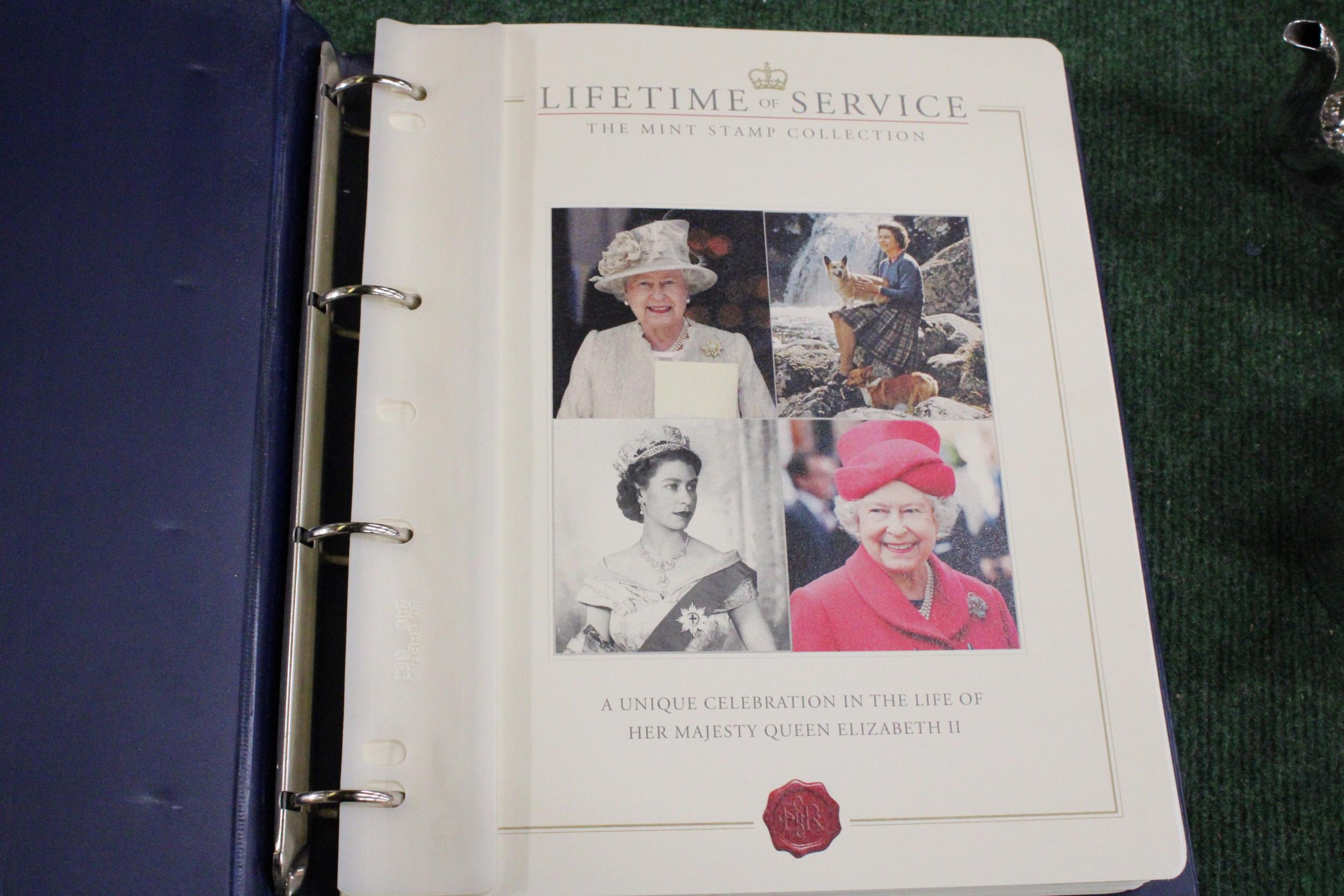 AN ALBUM CONTAINING QUEEN ELIZABETH 11, DIAMOND JUBILEE STAMPS - Image 2 of 6