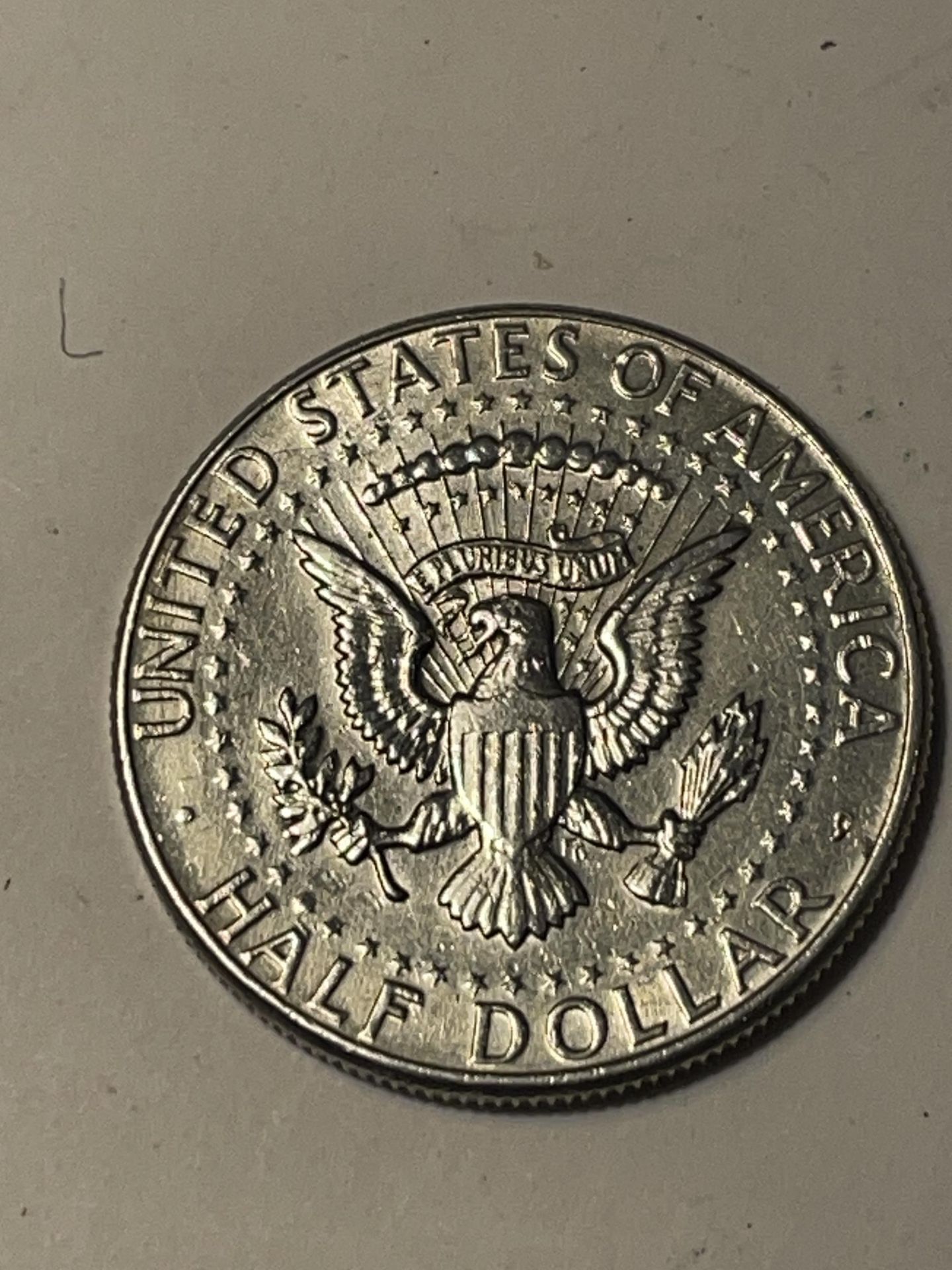 A SILVER 1964 AMERICAN HALF DOLLAR