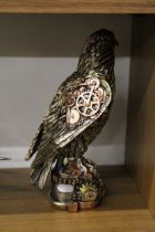 A STEAMPUNK STYLE EAGLE, HEIGHT 23CM
