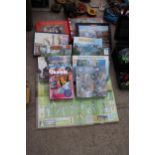 AN ASSORTMENT OF VARIOUS JIGSAW PUZZLES